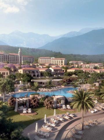 Строительство роскошного туристического комплекса в окрестностях пляжа Плави-Горизонти получило разрешение